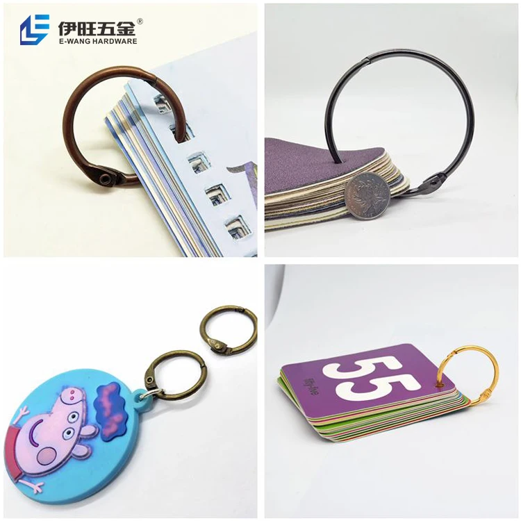 YIWANG цветные кольца для книг связывающие свободные скрапбукинга