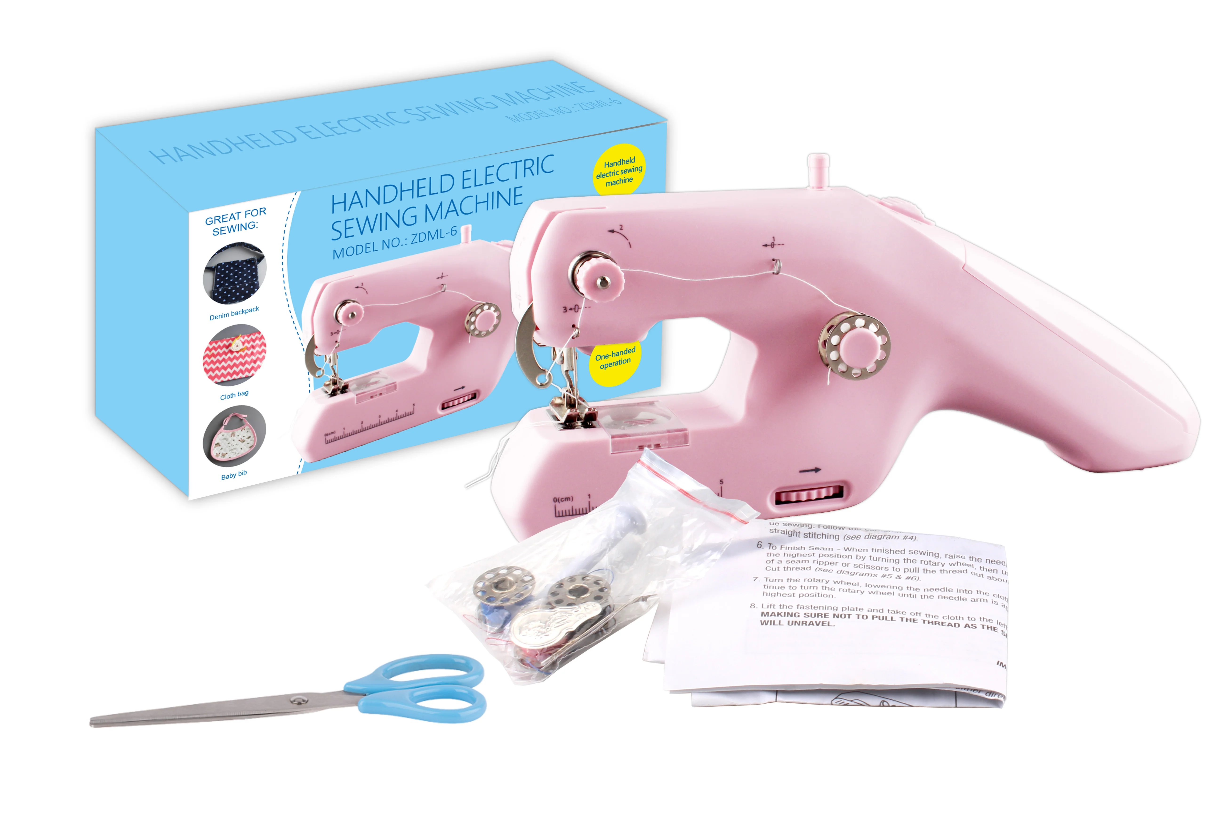 Vof 2022 Zdml6 Electric Portable Sewing Machine Tailoring Mini