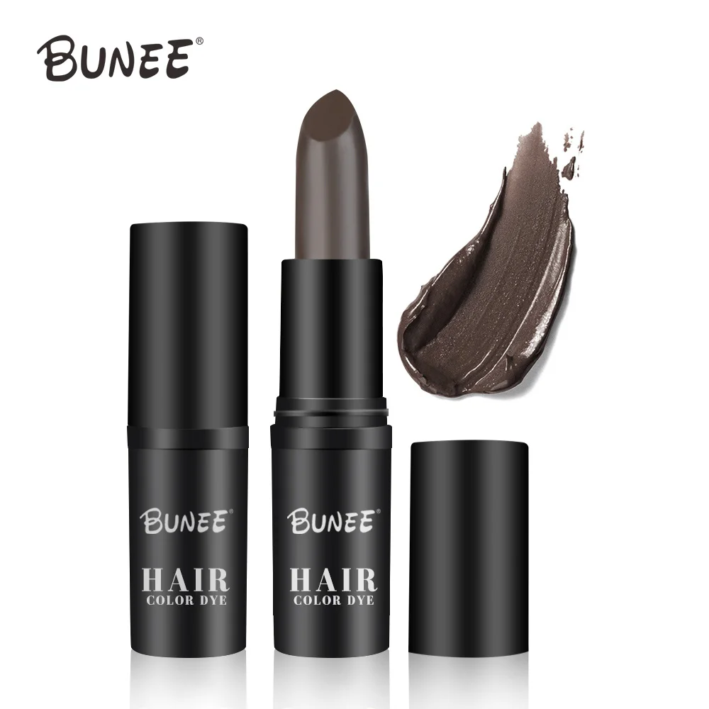 Bunee Dark Brown Portable Temporary Colored Hair Color Dye Hair Chalk - Buy  Color Chalk For Hair,Colored Chalk Powder,Best Sale Color Chalk Powder  Product on 