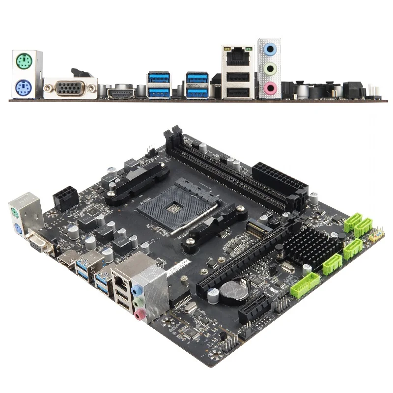 AM4 A320 Motherboard - Top Quality Socket 1331 DDR4 DIMM
