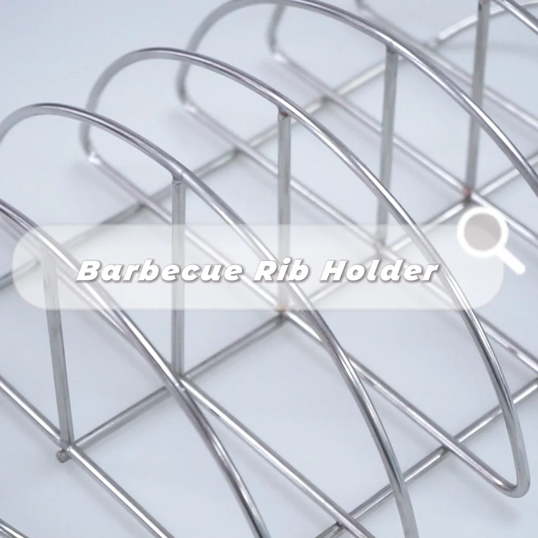 Nonstick Bbq Grill Rib Rack For Grilling Bbq Accessories 14 Inch ...
