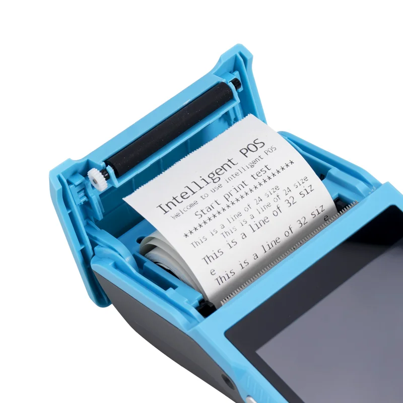 5.5 Inch Free SDK Q2 Wireless Mobile Pos Terminal Betting Machine with 58mm Thermal Printer