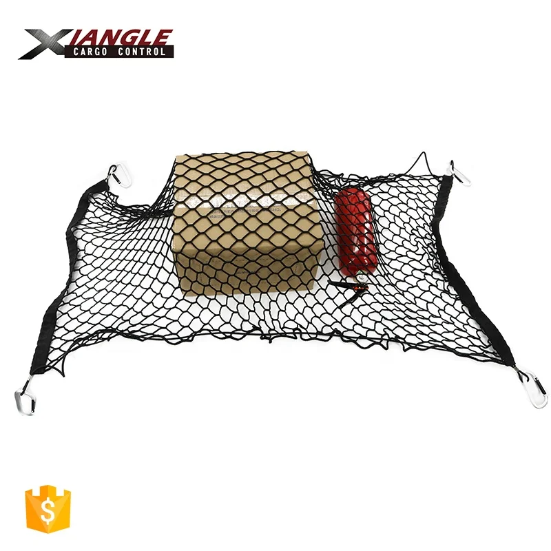 Custom Polyester Webbing Elastic Cargo Net for Heavy Duty Pick up Truck Bed