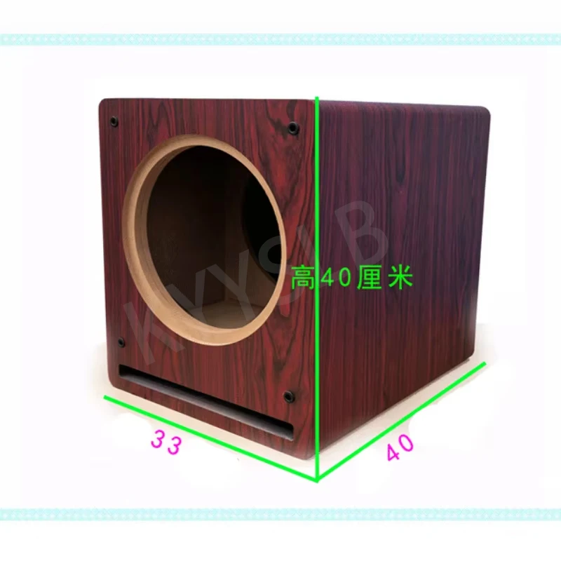 KYYSLB 10-12 Inch Subwoofer Wooden Speaker Box Empty Case Audio Car  Subwoofer Wood Body DIY Enclosure Amplifier Speaker Shell
