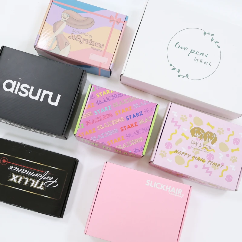Customize Gift Box and Cosmetic Box Packaging Carton Shipping Carton with logo