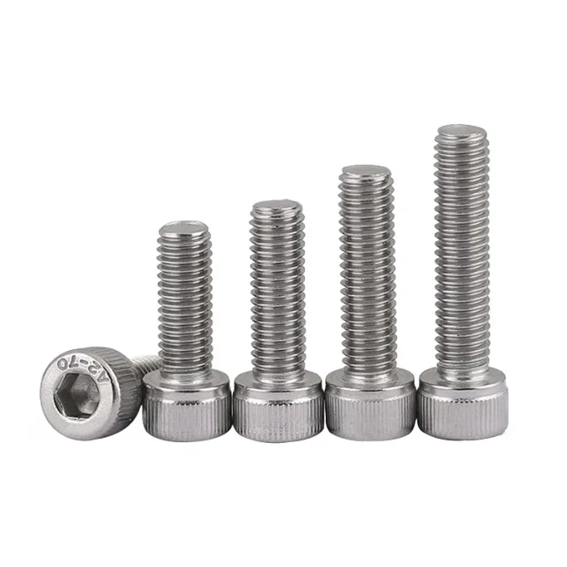 Manufacturers Wholesale Stainless Steel Hexagon Screws A2-70a4-80