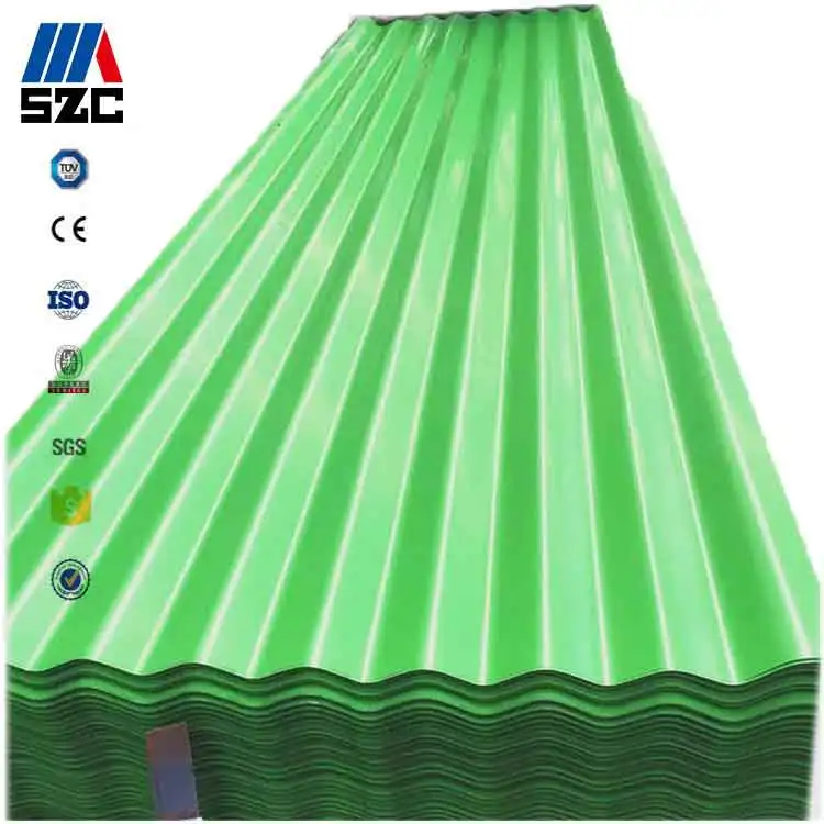 ASTM GB JIS Стандартный Высокое качество оптовая продажа GI/PPGI Гофрированной Стали кровельный лист из Китая
