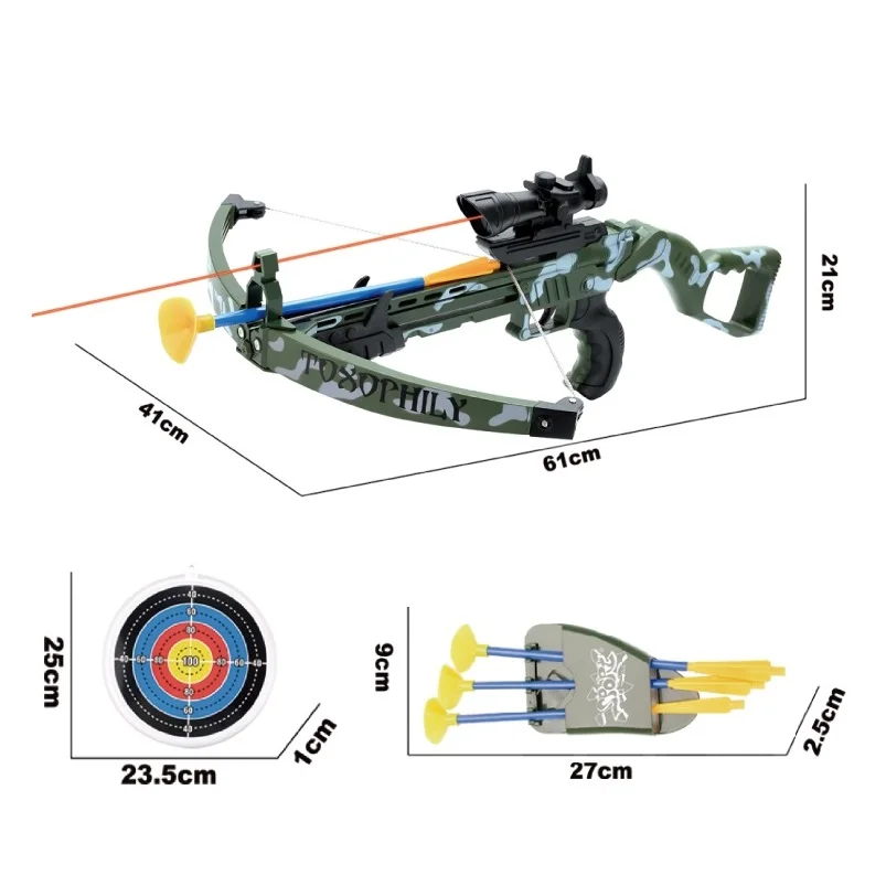 Camouflage Large Crossbow Hunting Professional Powerful Shooting Game Crossbow Pisto Kids Slingshot Hunting Arrow Toys Set