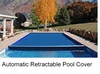 Couverture de piscine rétractable automatique
