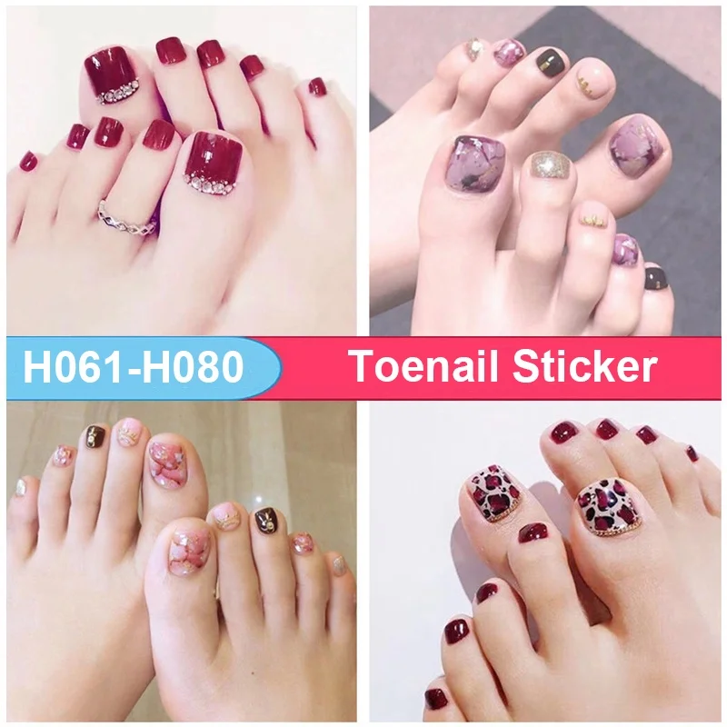 3d Glitter Powder Toe Nail Sticker Toe Nail Foil Art Luxury Toe Nail Buy Wholesale Toe Nail