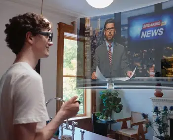 2025 AIR3 Smart Display Glasses 16MP Camera Flip Design 1080P OLED Screen Deepseek AI Assistant PC Material Augmented Reality