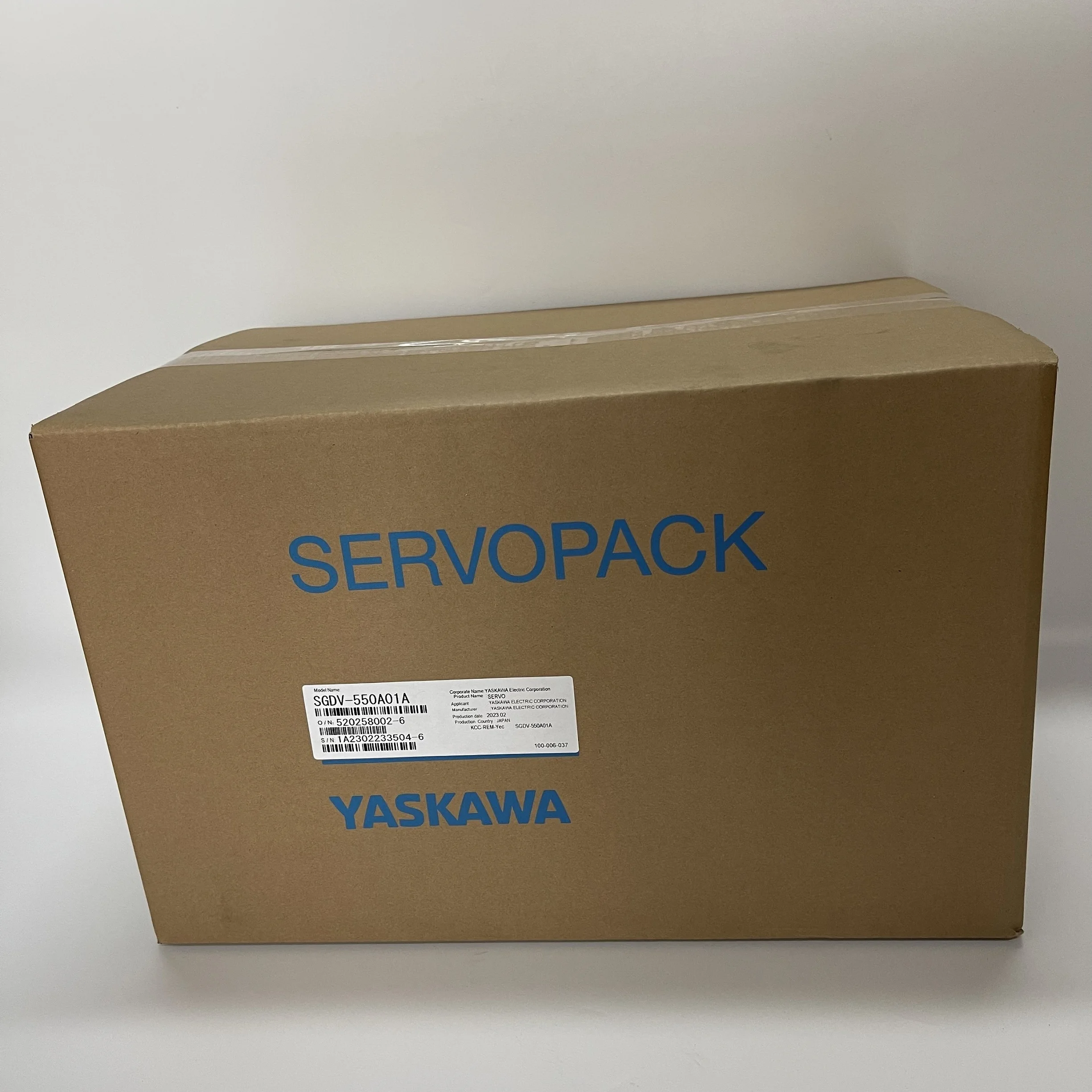 YASKAWA AC Servo Drive SGDV-550A01A YASKAWA AC Servo Drive SGDV-550A01A