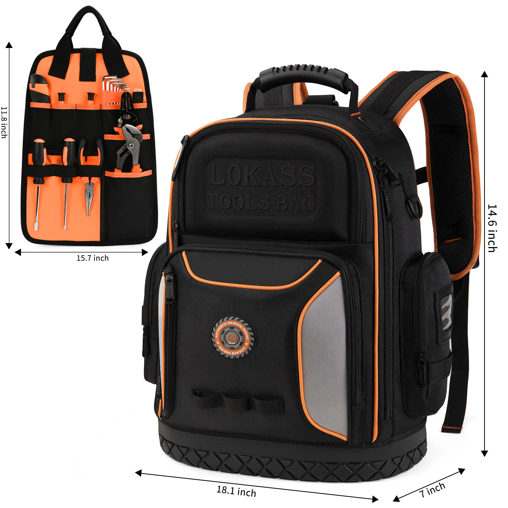 Wholesale Heavy Duty Fabric Industrial Car Tool Kit Set Tool Bag