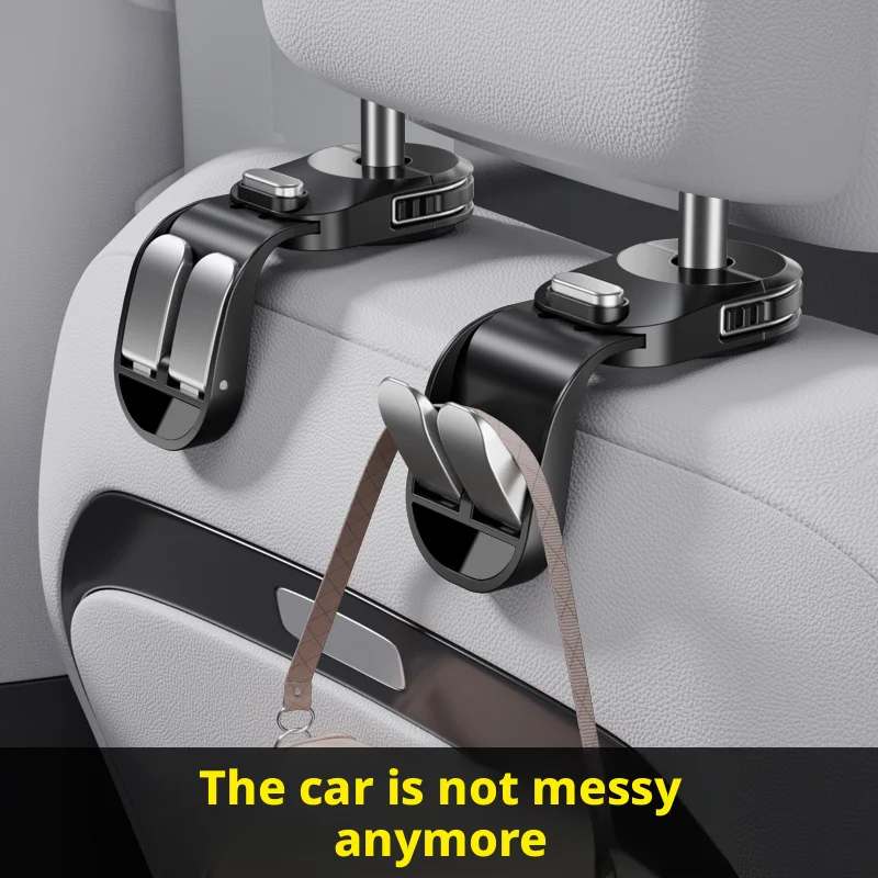 Universal Heavy Duty Car Seat Headrest Hooks