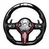 Red+Smooth Leather+Carbon Fiber+Paddle+LED