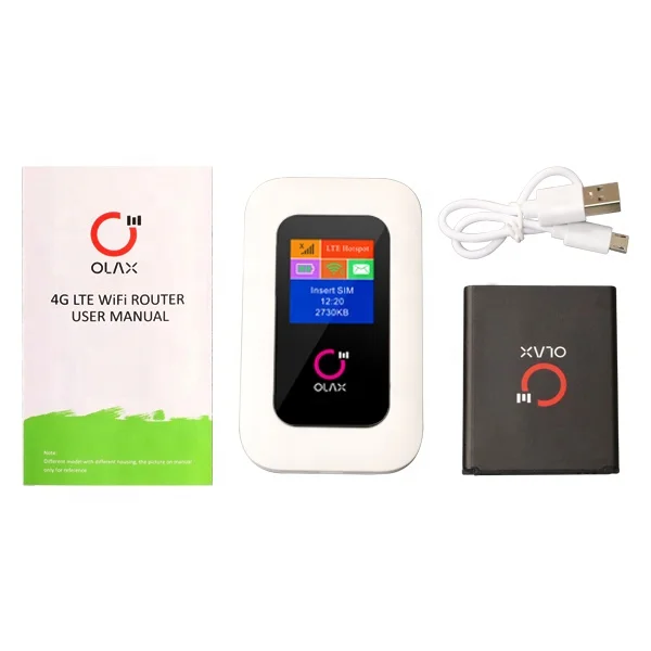 ロック解除されたモデムを備えた4GルーターMifisポケットホット