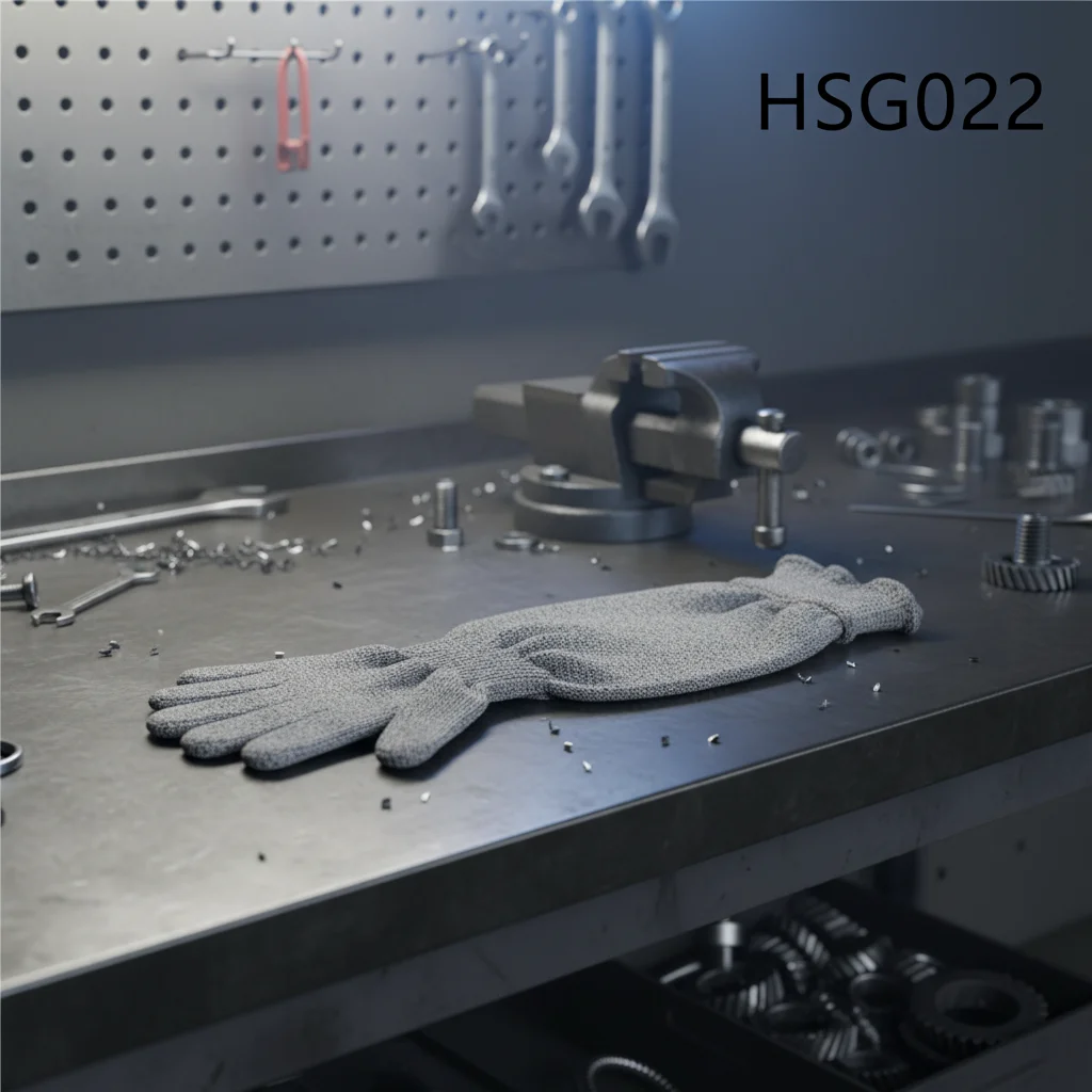 HY,Welding protection Level 5 Cut Resistant Safety Working Sleeves Wood Carving 40 cm Chip Proof Protective Arm Sleeves HSG022