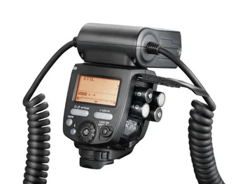 Yongnuo YN24EX E TTL Twin Lite Macro Flash Speedlite for Canon Cameras With Dual 2pcs Flash Head + 4pcs Adapter Rings detail image