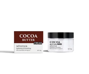 Cocoa Butter the Best Moisturizer for Face Night Cream High Quality Low Moq Organic Face Hydrating Cream