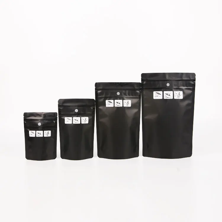 Custom Printed Stand up Child Resistant Packaging Pinch and Slide Mylar Smell Proof Bags