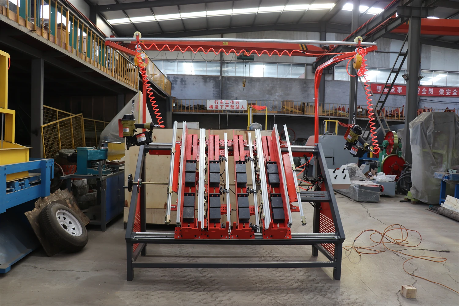 Automatic Nail Wood Pallet Making Machine