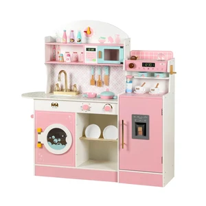 Customized Size Wooden Kitchen & Food Toys Coffee Machine-Inspired Toys for Children