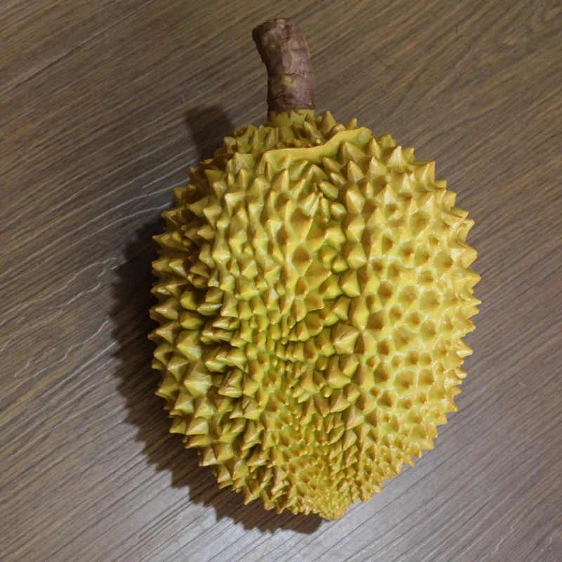Wholesale PVC Durian Realistic Artificial Fruit for Christmas Decorations