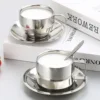 200ml European-style children's cup set (304 silver)