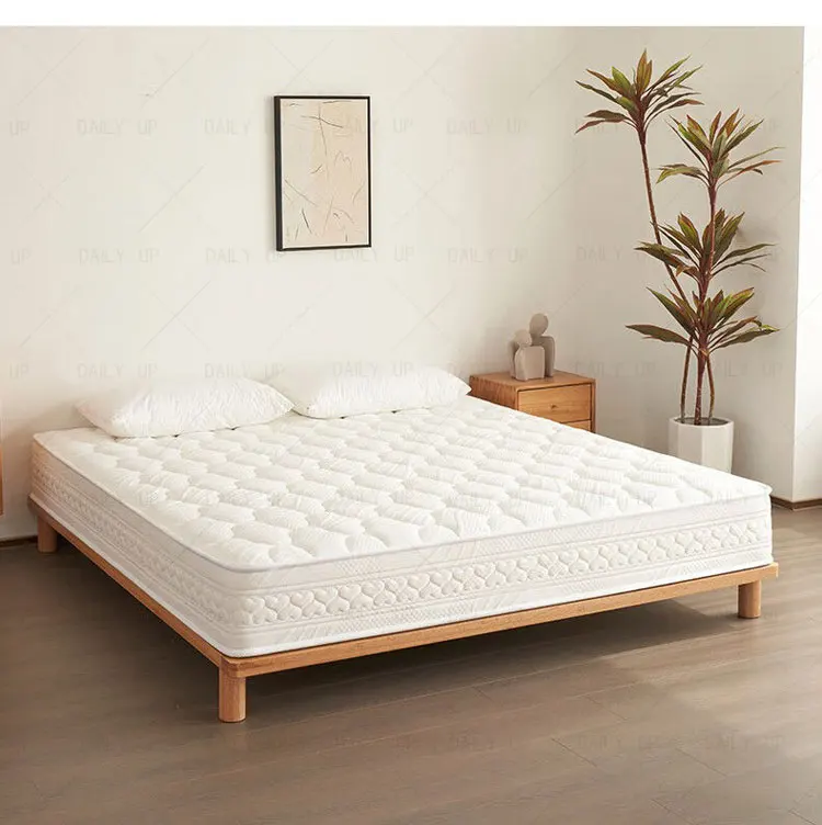 Thickened Mattress With Pocket Spring Adults King Size Air Breathable Latex Bed Mattress For Hotel Bedding Sleep
