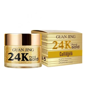Face Bright 24k Gold Collagen Face Cream for Anti Aging Skin Lightening