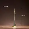 Canton Tower 18cm Metal Decor Model