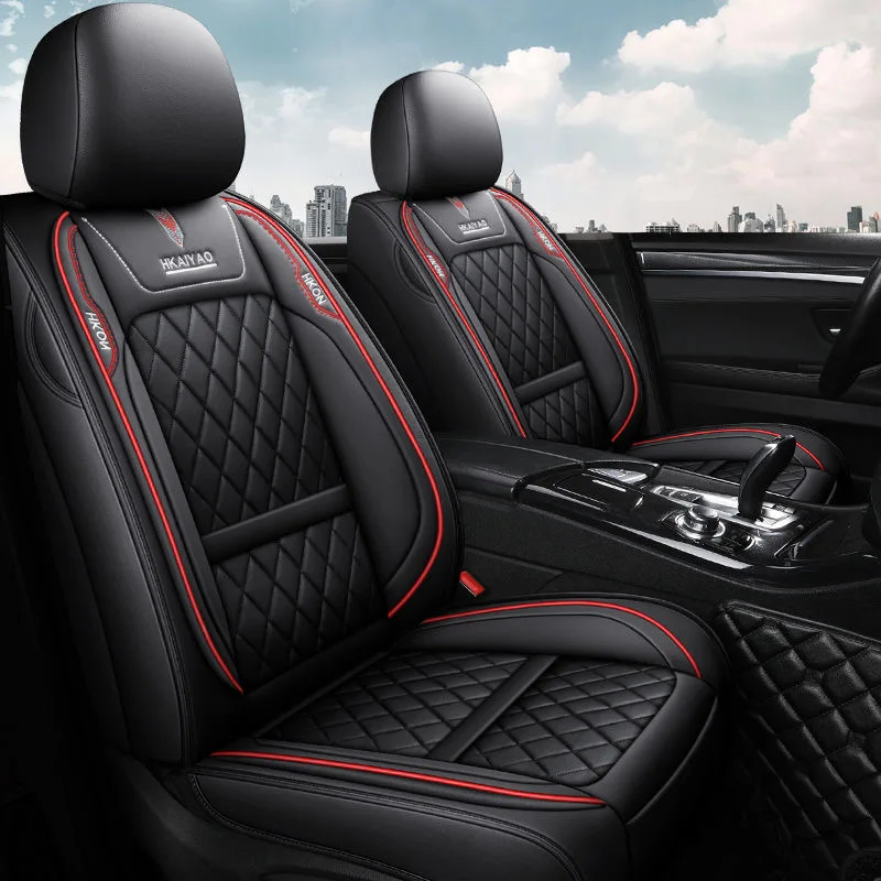 Custom Auto Accessory Protector Type Waterproof Durable Embossed Universal Car Seat Cover
