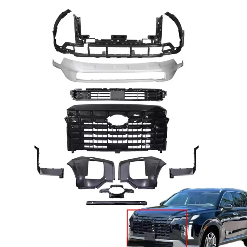 Komplet prednjeg branika s prigušenjem udara za Hyundai Palisade 2024, izravna ugradnja od aluminija visoke čvrstoće, certificirano OEM