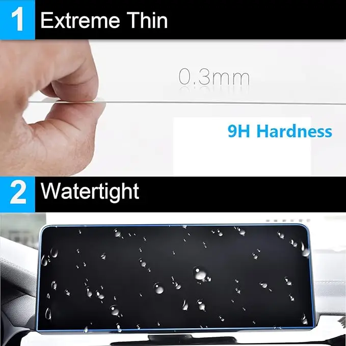Screen Protector Car Dashboard Protective Film 3D Radians Anti-Scratch for BMW 2 Series Car Screen Protector