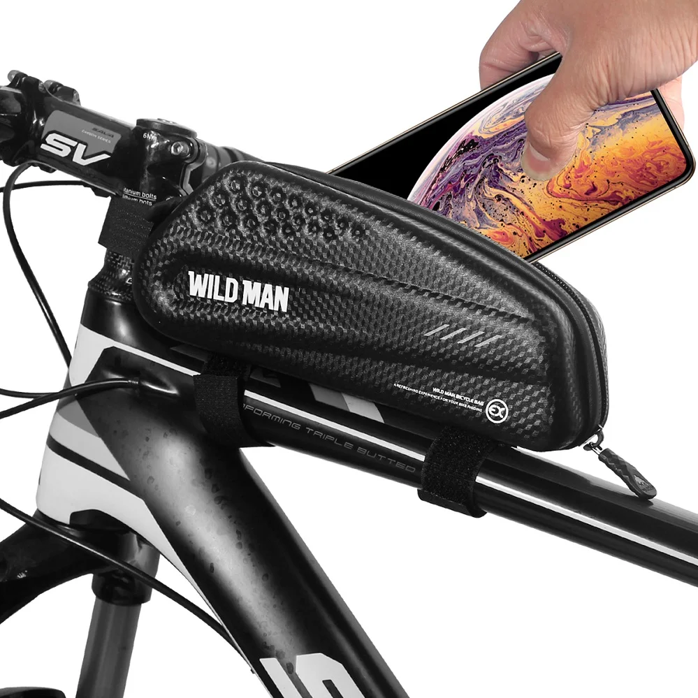 Details about   WILDMAN Bike Rear Bag Cycling Hard Tail Bag Waterproof Reflective Mountain BIke 