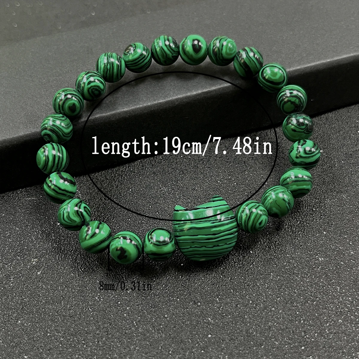 Set di 2 braccialetti per gatti romantici nero bianco pietra di luna ossidiana braccialetto di Fidget minimalista fatto a mano per coppia donna uomo regalo per feste  36