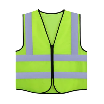 Black and Yellow Mesh Sf Safety Vest High Visibility Reflect Safety Vest with logo