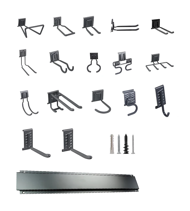 Multi-layer dual-use storage racks hooks wall organisation hooks for hanging wall details