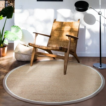 Environmentally Friendly Natural Fiber Jute Sisal Ecofriendly  and Cat Scratch Mat Hemp Carpet