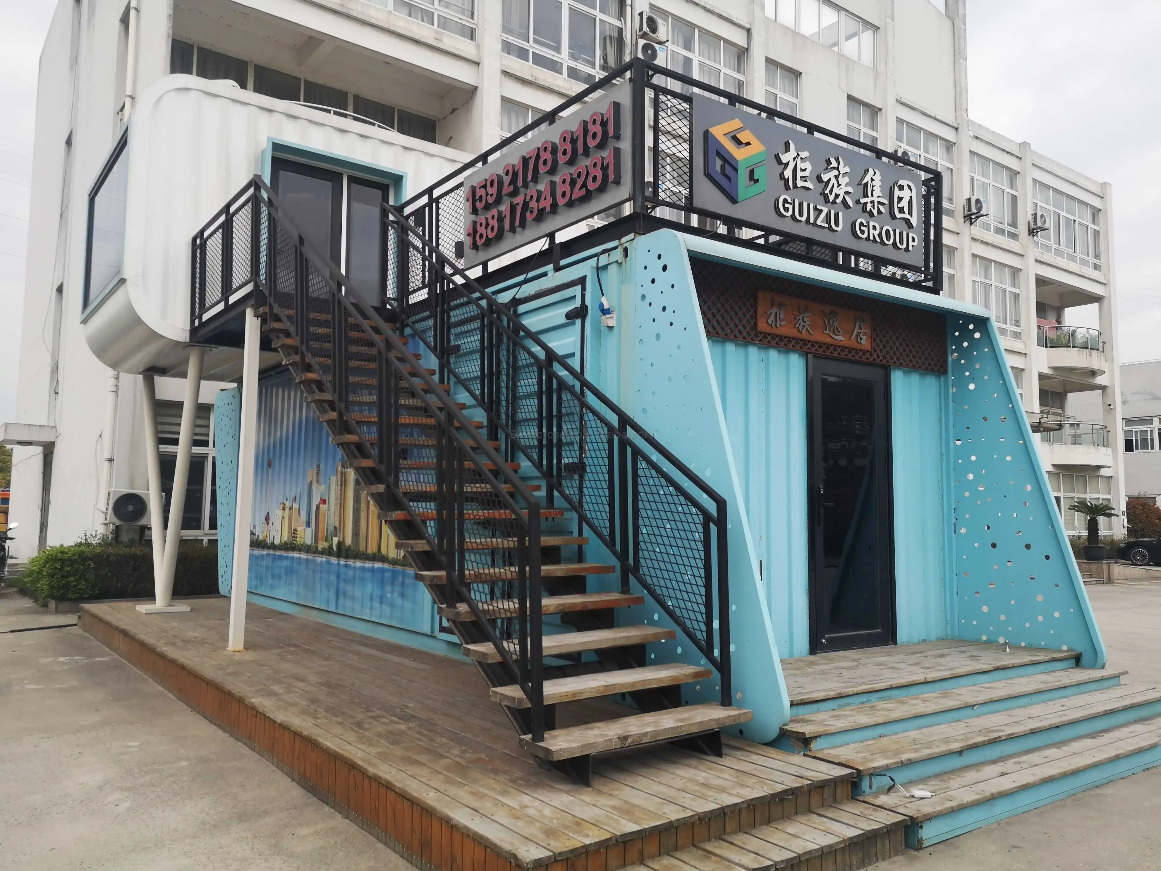 Outdoor Hotel Fully Assembled Cabin House Mobile Living Pod