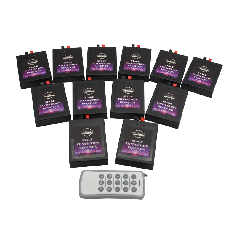 Wireless Remote Control Fireworks Firing System 12 Channel Blasting Balloon Fireworks Ignition Device Fire Control Systems