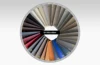 Genuine leather color card