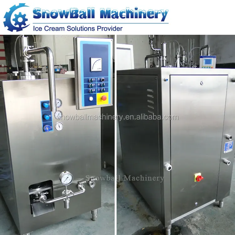 Small Scale Production Machine 50L Ice Cream Continuous Freezer for Ice Cream Plant