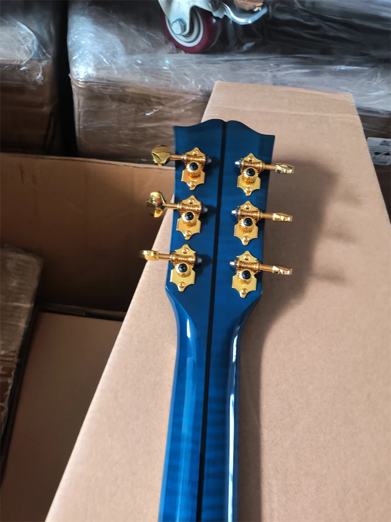 Quilted Maple Acoustic Guitar - Customized 41 Inch Model