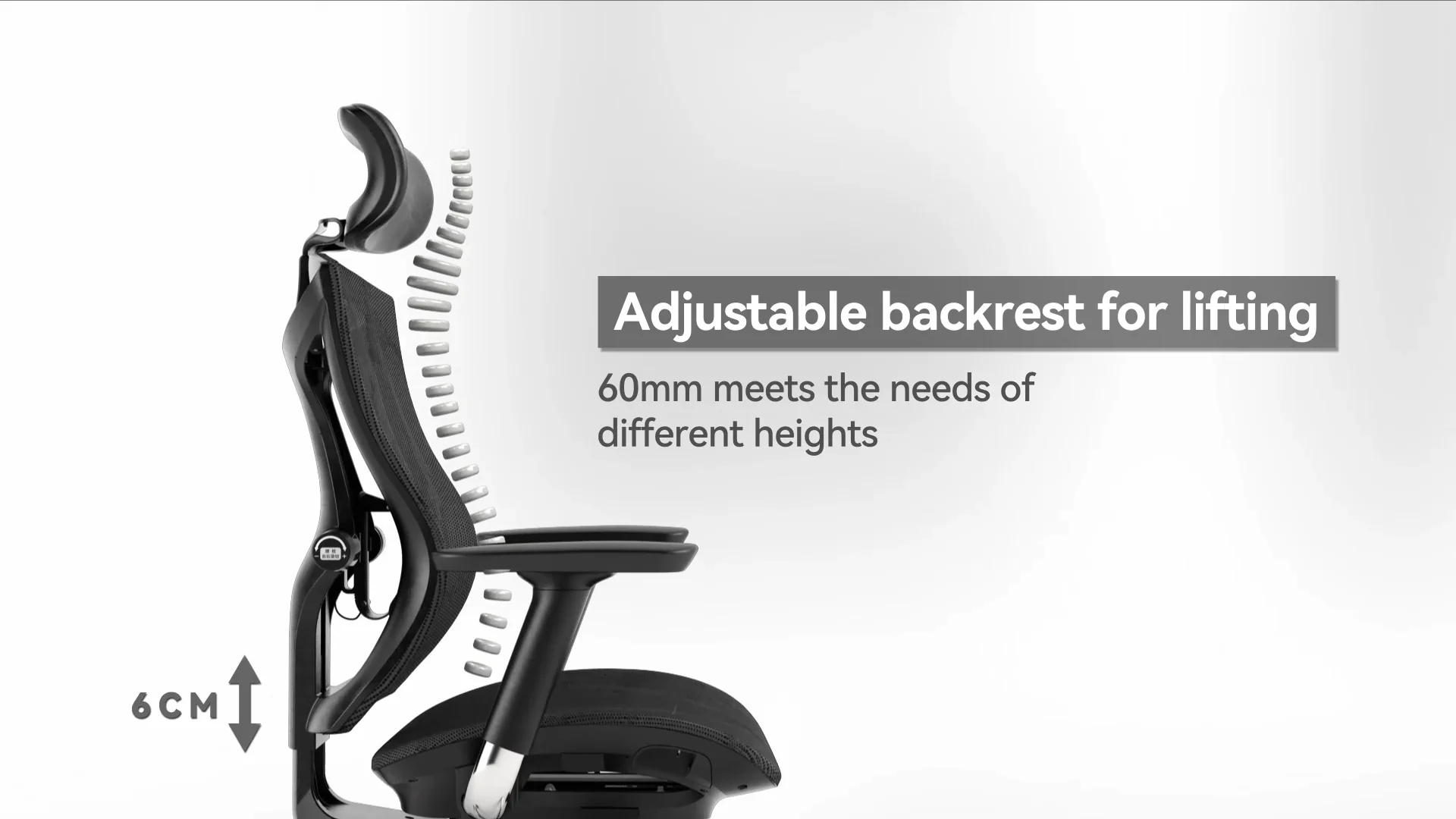 Sample Sihoo V1 New Design Height Adjustable Ergo Mesh Ergonomic Office