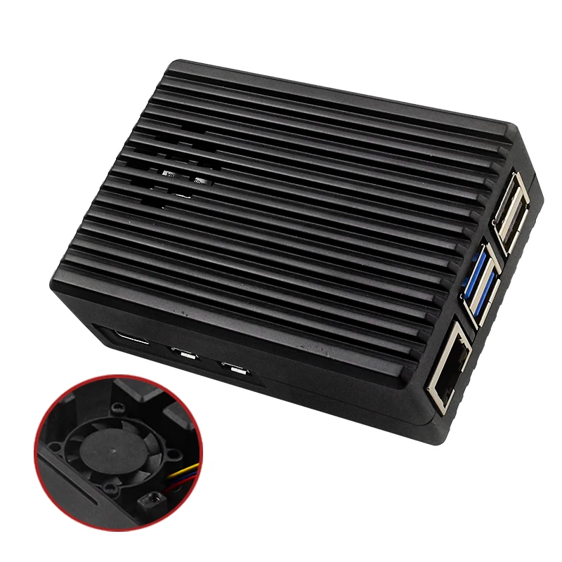 Factory Original Raspberry Pi 5 All Covered Guard Shield Aluminum Alloy ...