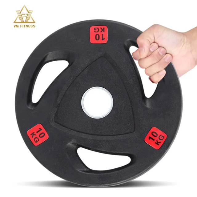 home gym Cast Iron Exercise Fitness Barbell Set Fitness commercial gym rubber plates