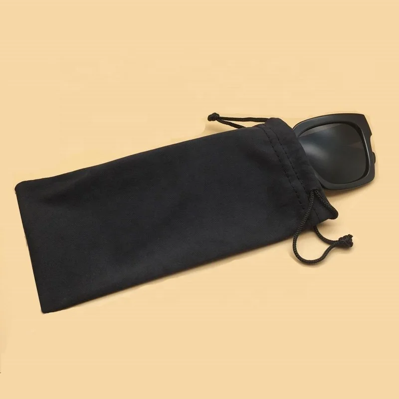 Engros 9*18 cm Fargesterkt Mykt Snøreposebølge Tilkundig Mikrofiber Sollysposer & Brillereseptorer Klare til Frakt