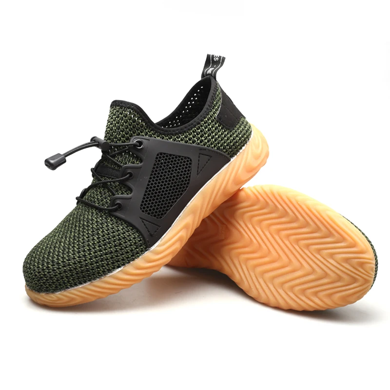 
Защитная обувь на рабочее время, пластиковая защитная обувь с носком, дышащая легкая спортивная защитная обувь, немецкая обувь SNS7709 