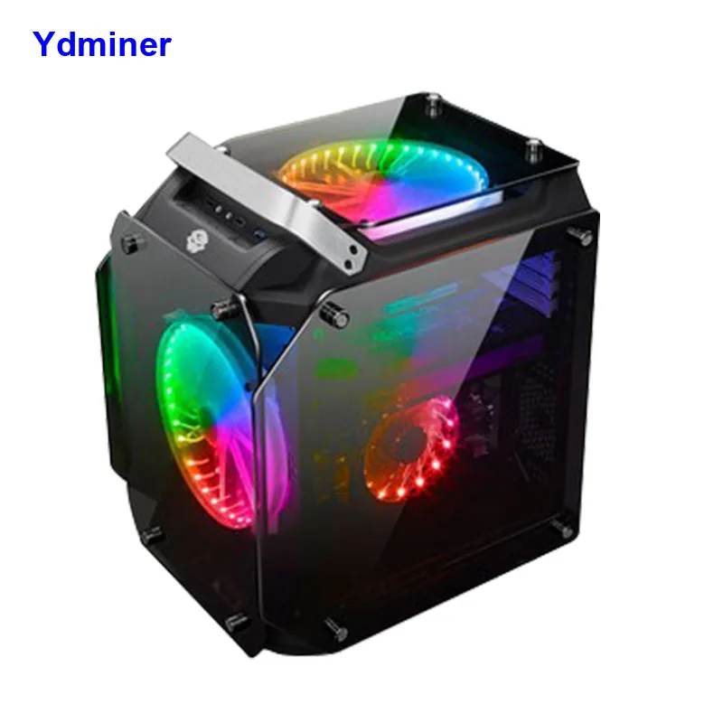 China Manufacturer Cube Shaped Aluminum Stainless Steel Pc Computer ...